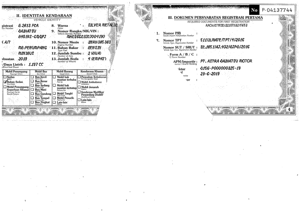 DAIHATSU SIGRA 1.2 X