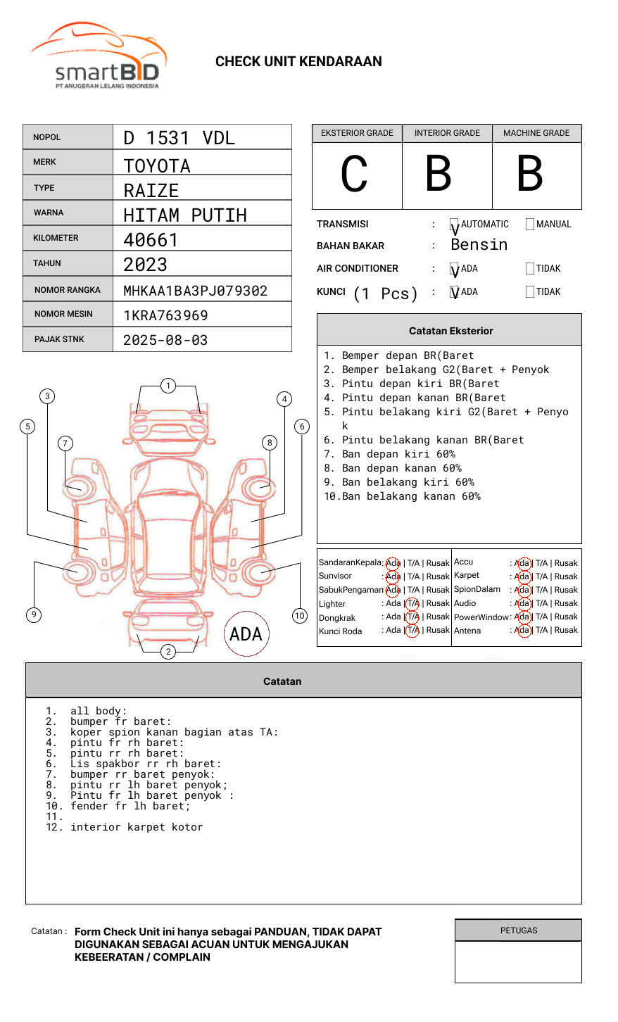 TOYOTA  RAIZE  1.0 T S