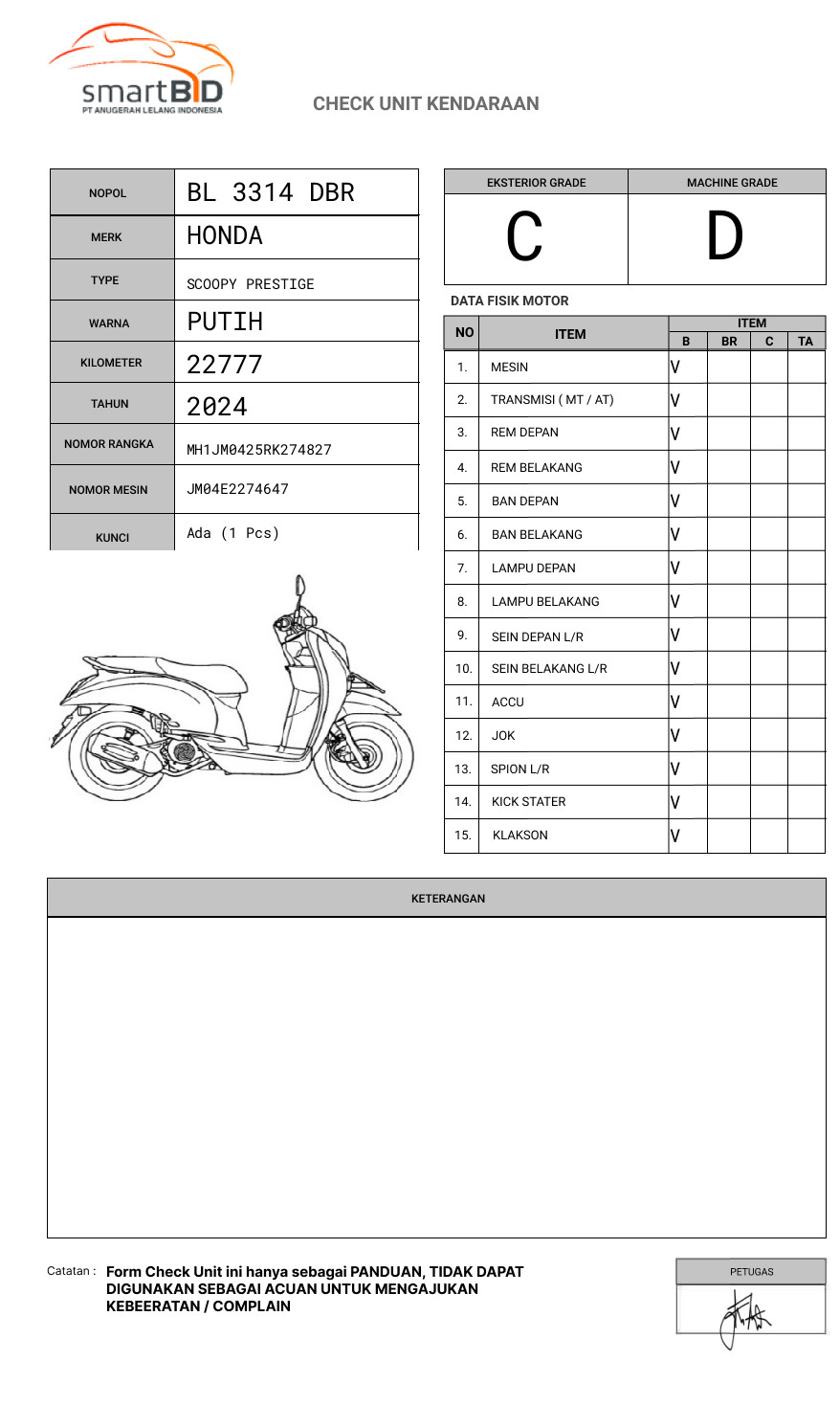 HONDA SCOOPY PRESTIGE