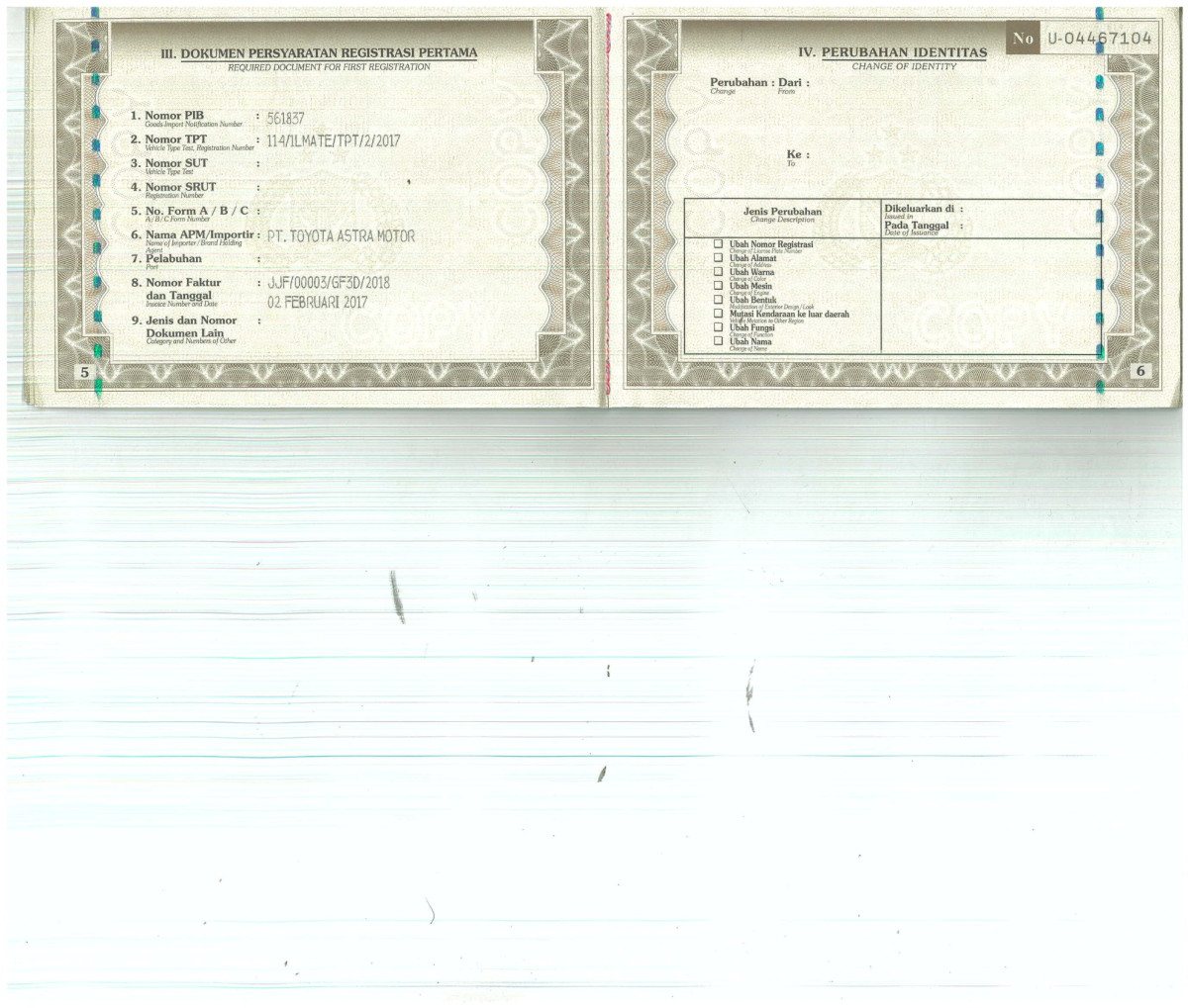 TOYOTA ALPHARD 2.5 G