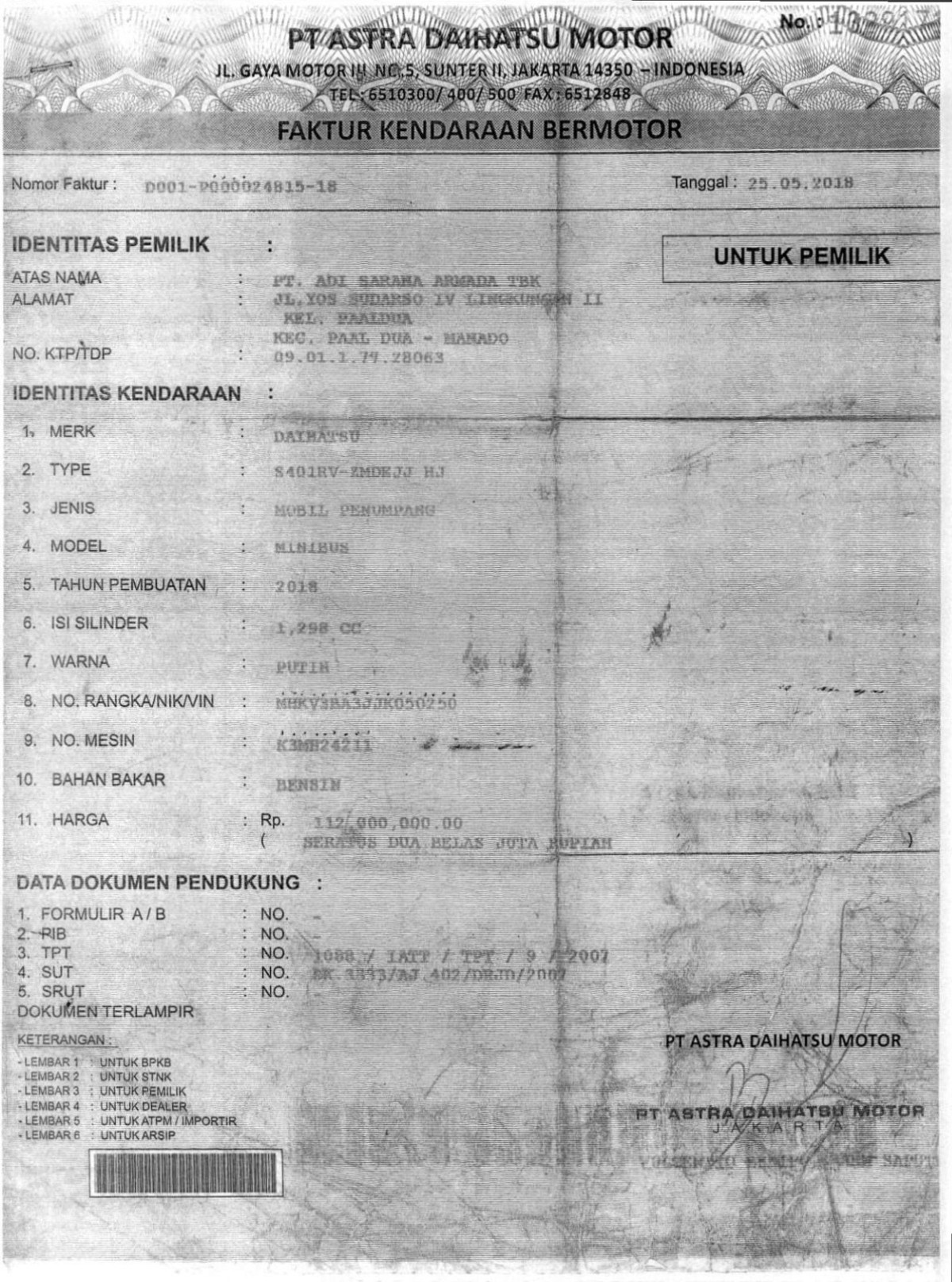 DAIHATSU GRAN MAX 1.3 D