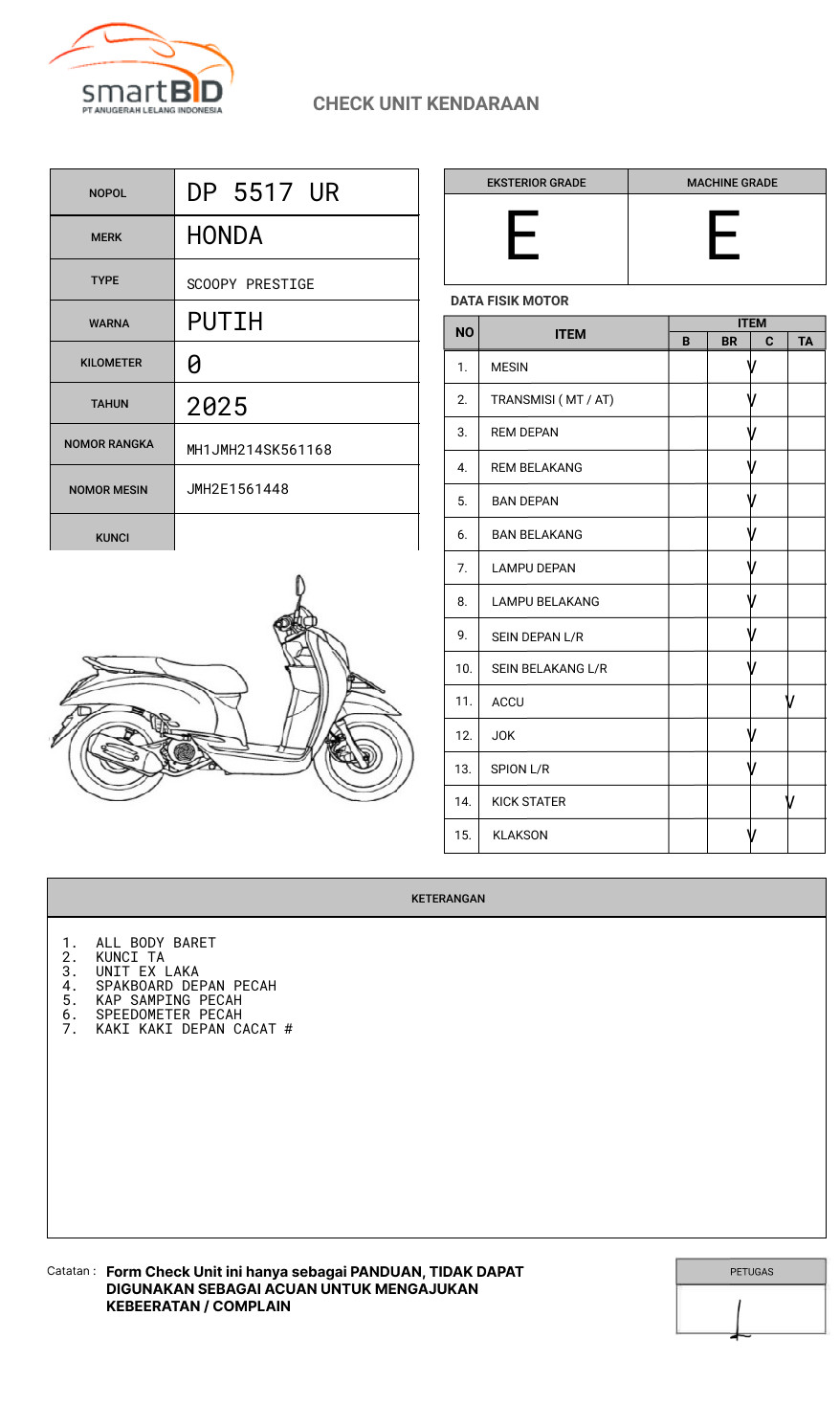 HONDA SCOOPY PRESTIGE