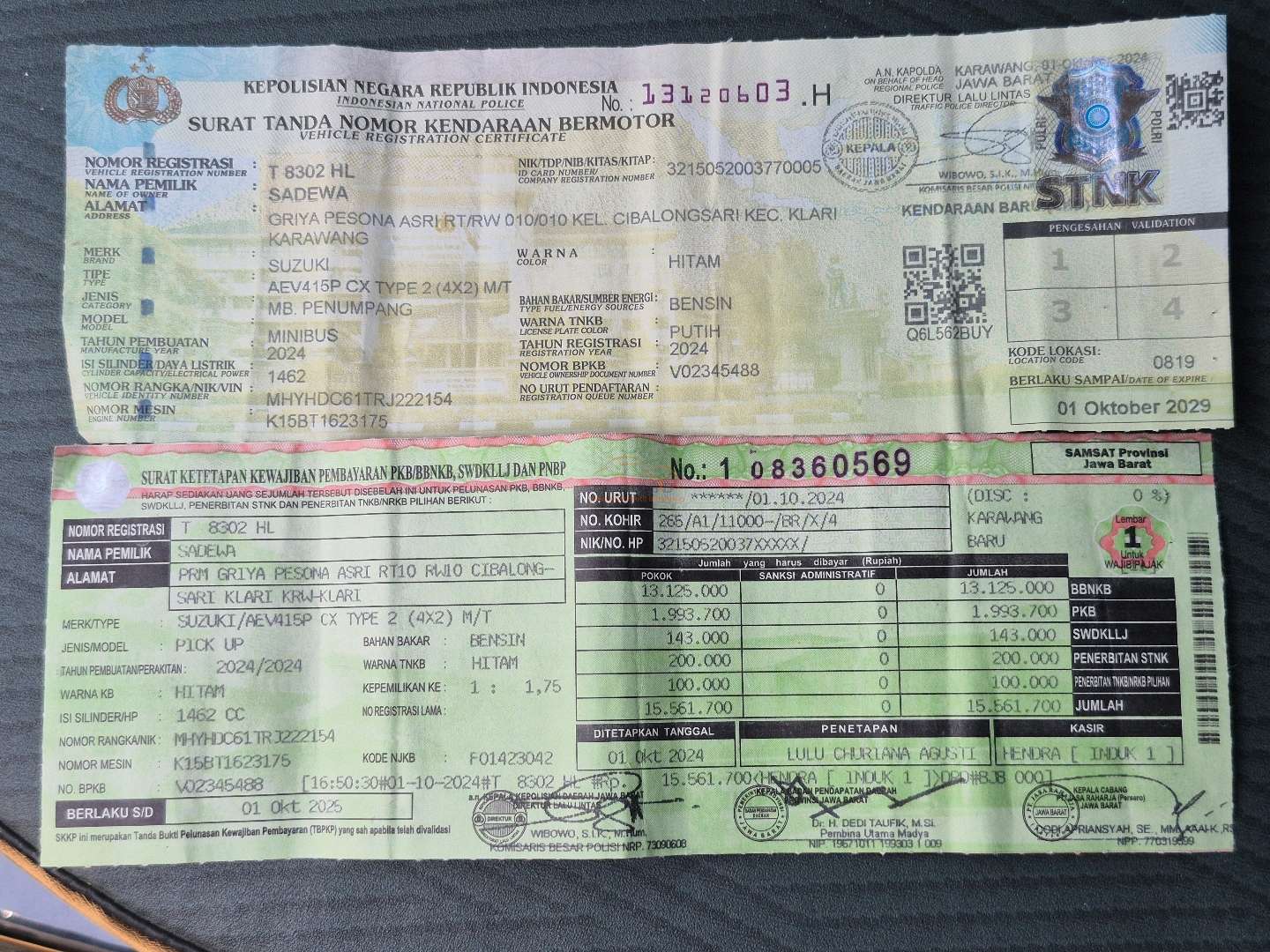 SUZUKI CARRY CX PICK UP