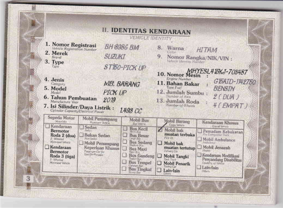 SUZUKI  ST 150  PICK UP