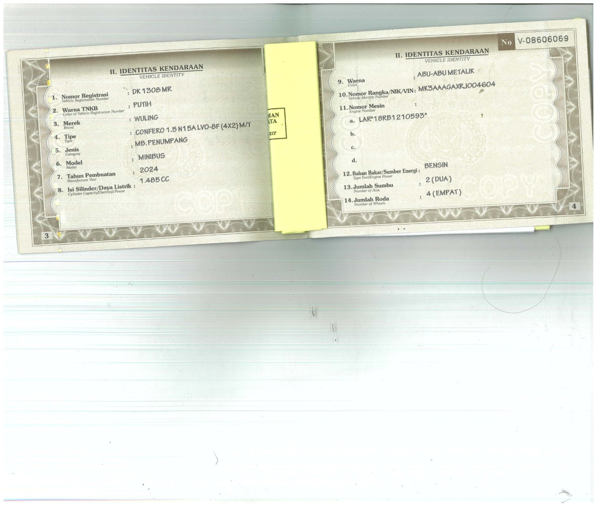 WULING  CONFERO  1.5 (4X2)