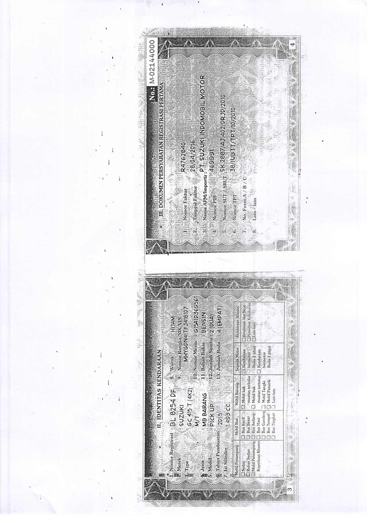 SUZUKI MEGA CARRY  PU