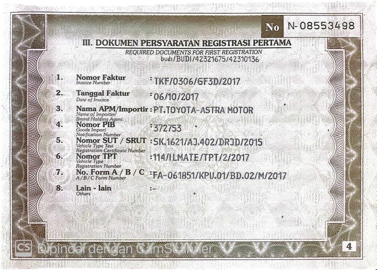 TOYOTA ALPHARD 2.5 G