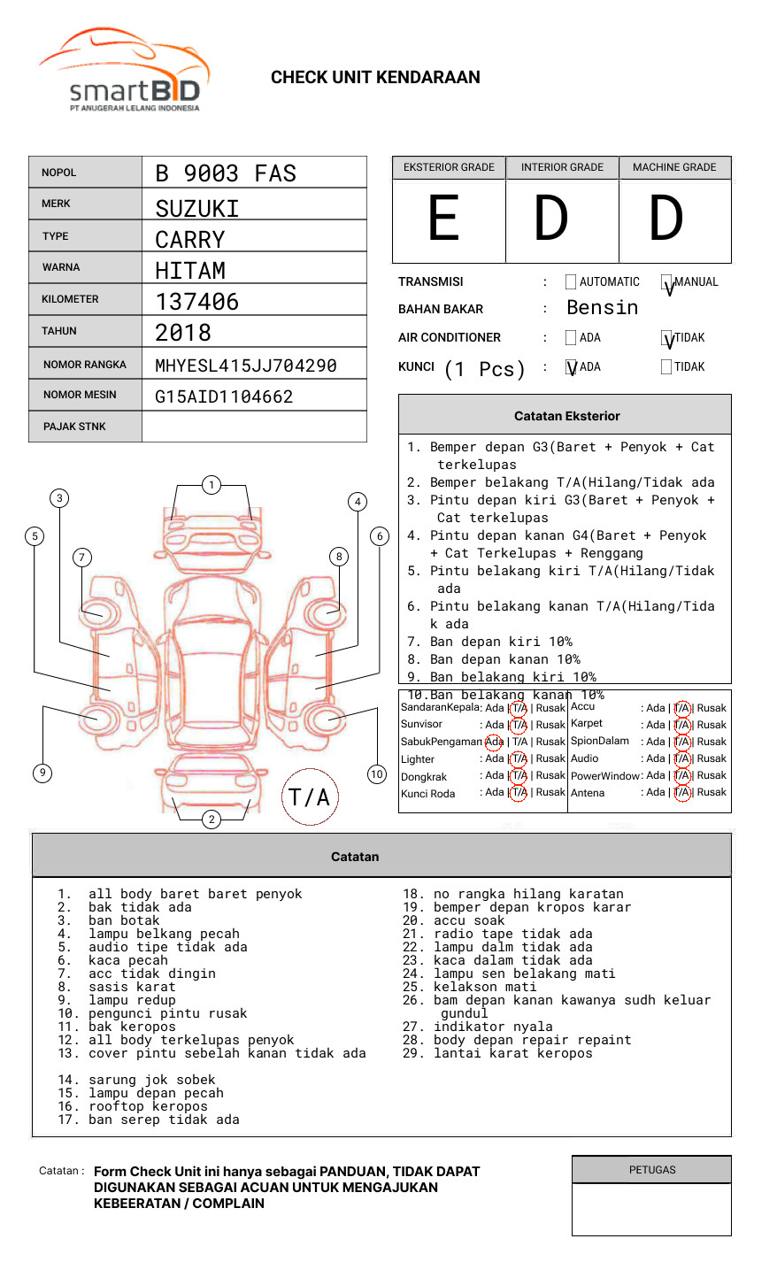SUZUKI  CARRY  ST 150