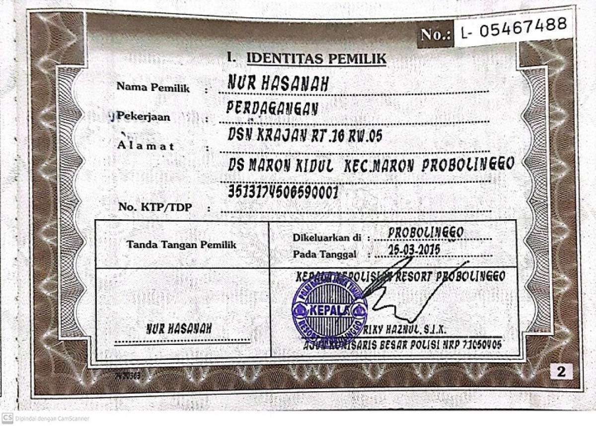 HONDA MOBILIO DD4 1.5E