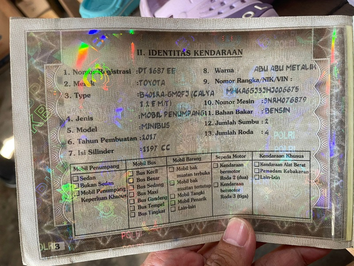 TOYOTA CALYA 1.2 E M/T