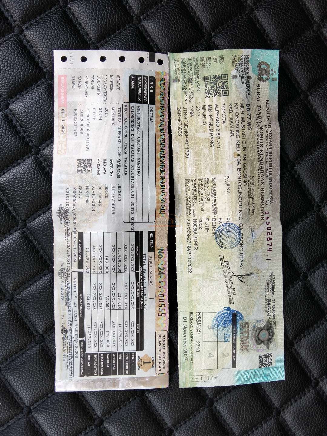 TOYOTA ALPHARD 2.5 G