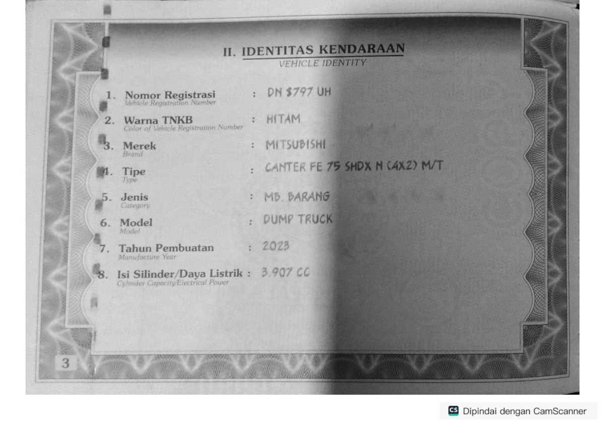 MITSUBISHI  FE  75 SHDX