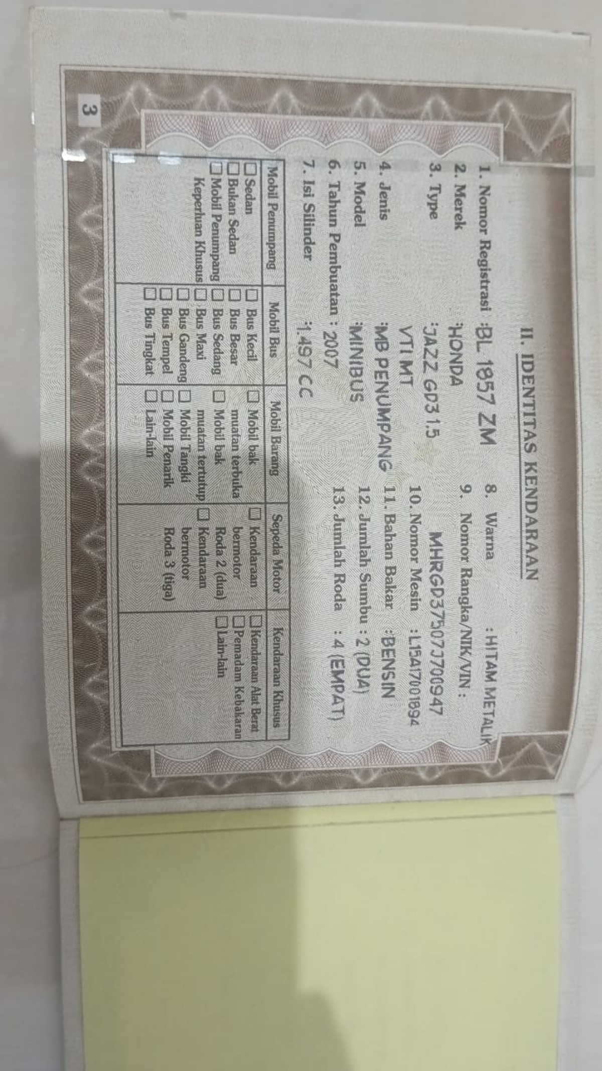 HONDA  JAZZ  GD3 1.5 VTI