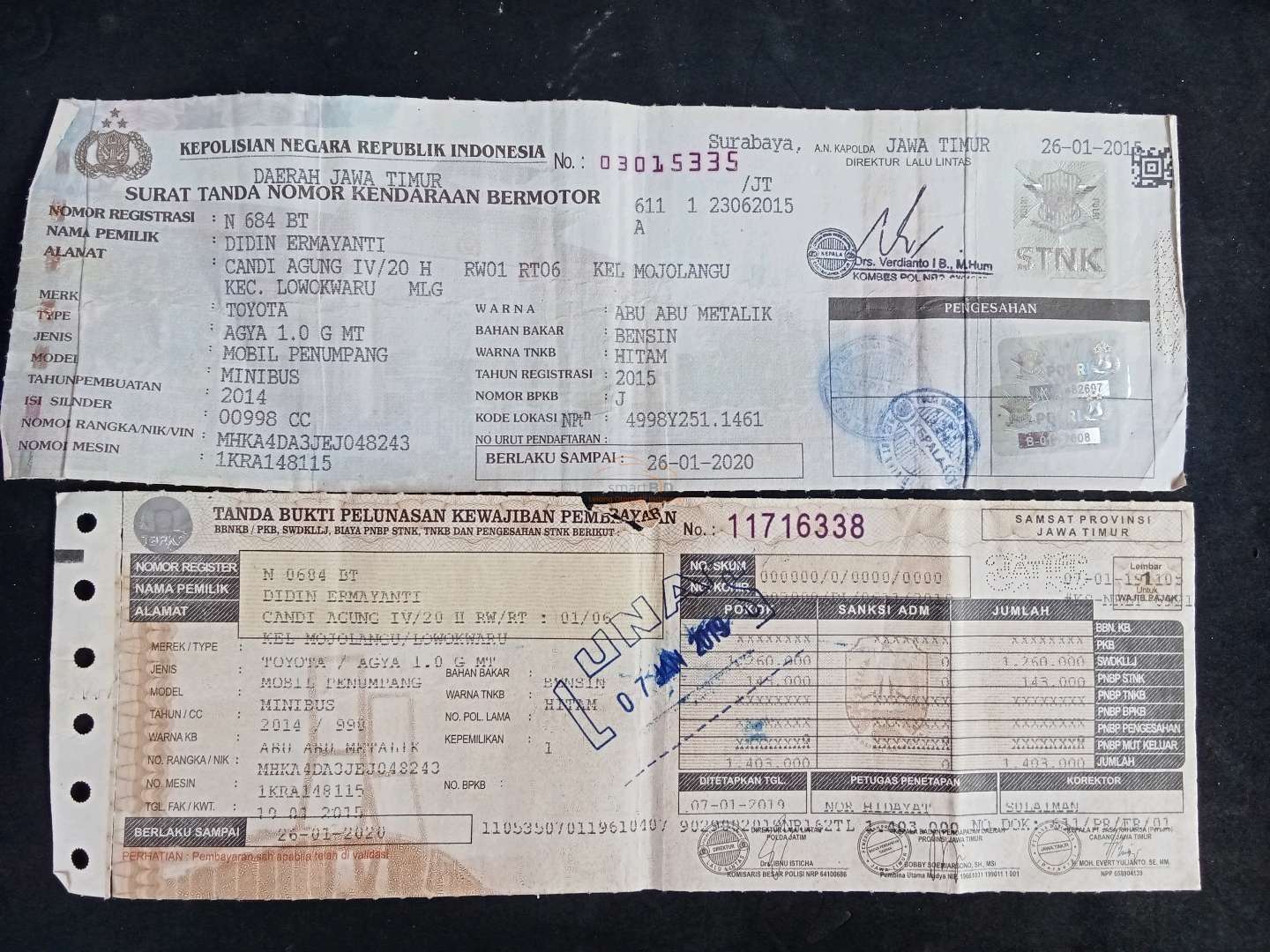 TOYOTA  AGYA  G