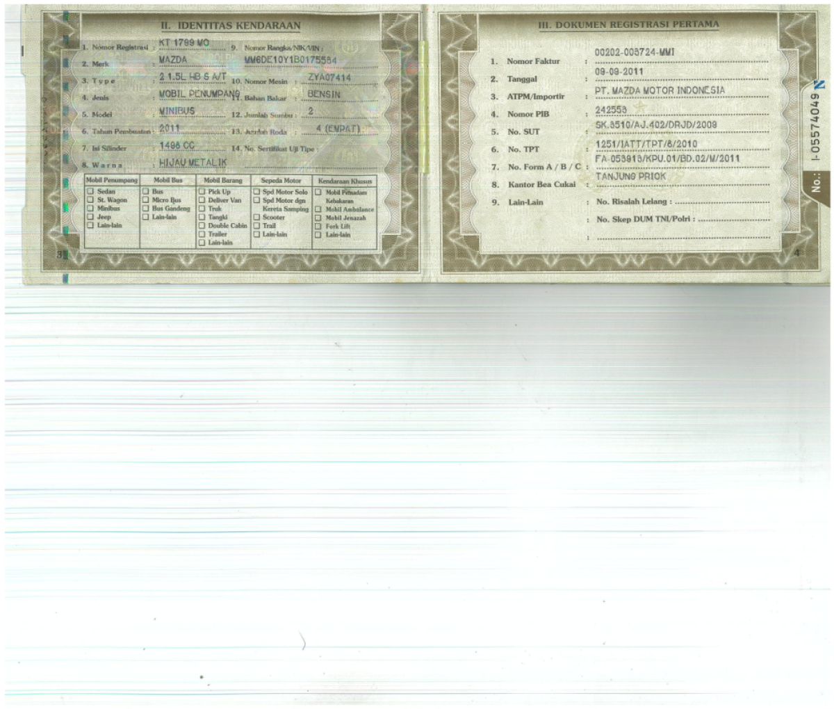 MAZDA  MAZDA 2  1.5L