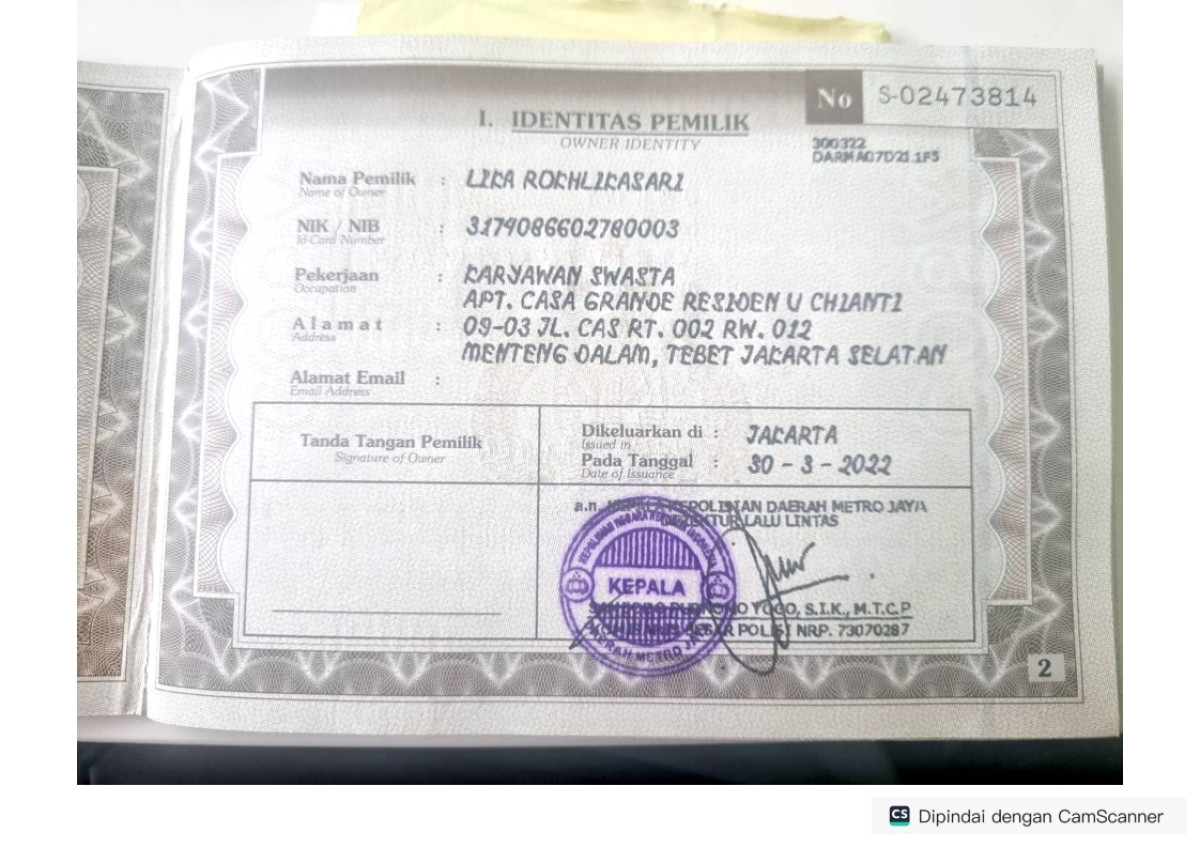 WULING ALMAZ 1.5 LT LUX CVT