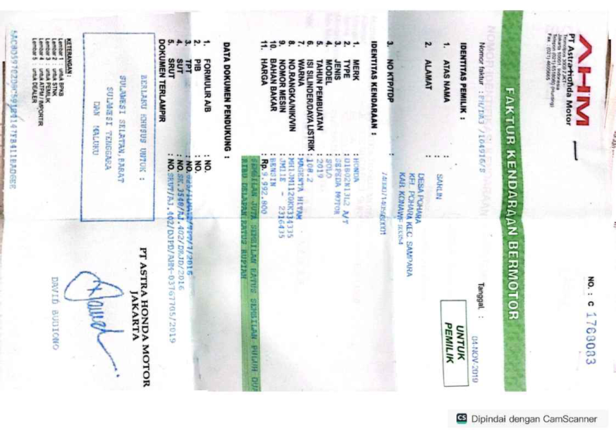 HONDA BEAT ESP CBS ISS