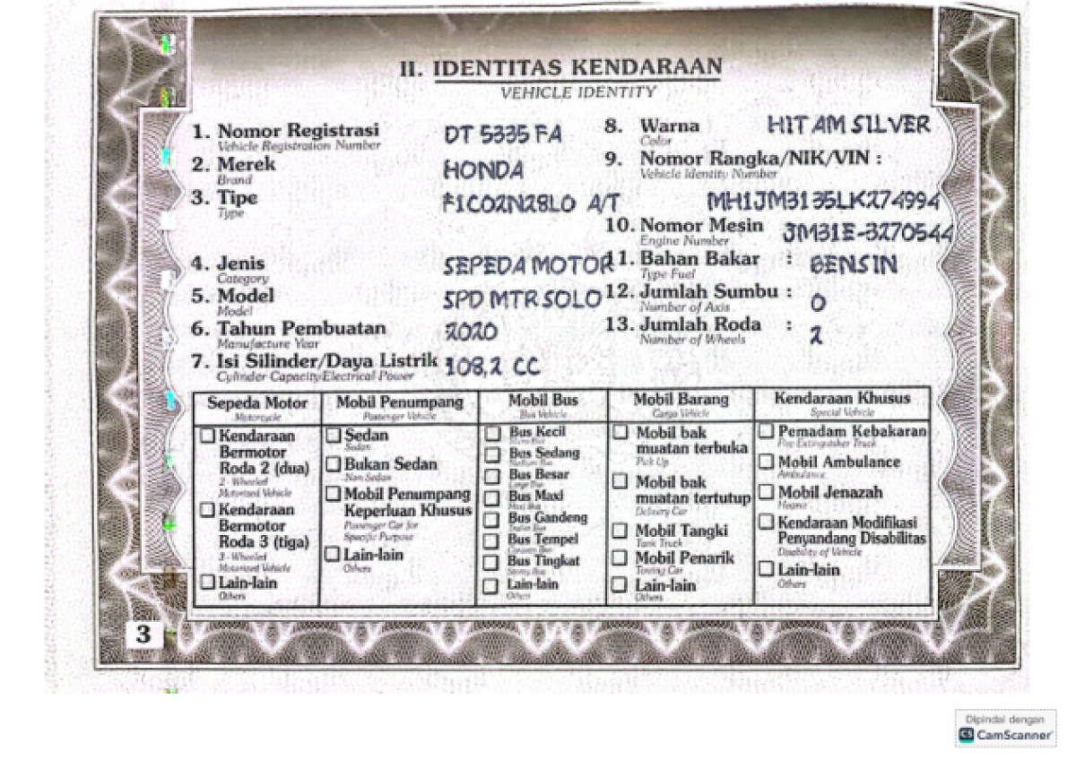 HONDA SCOOPY STYLISH