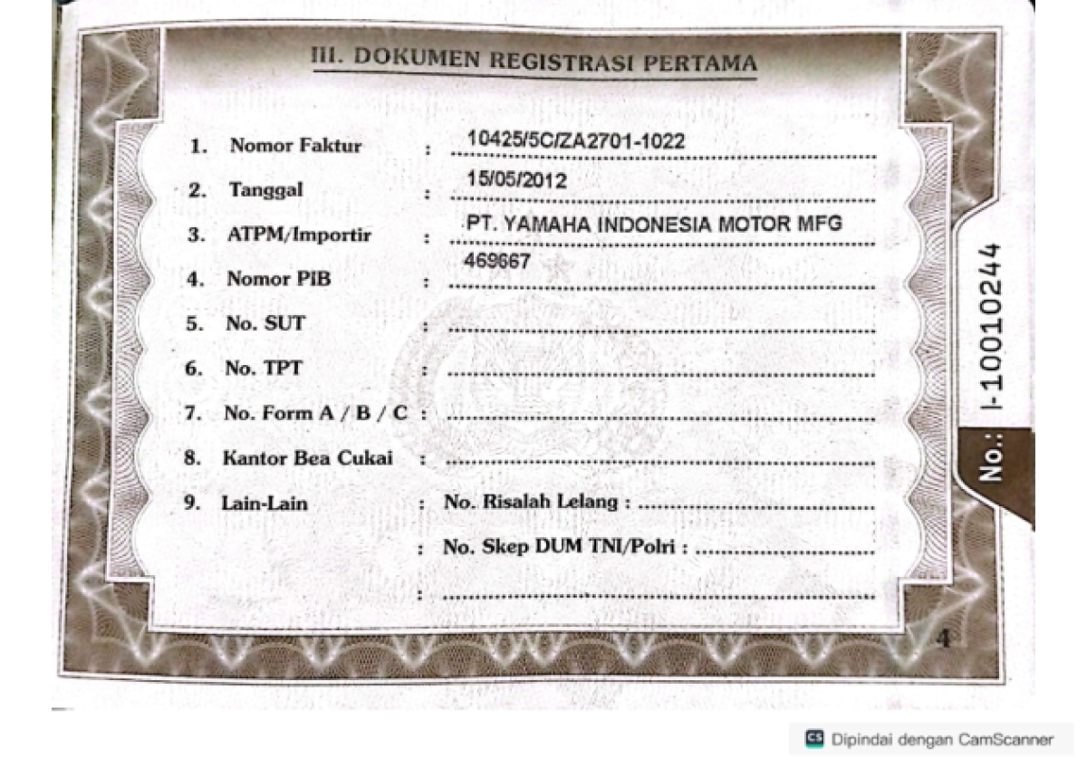 YAMAHA JUPITER MX CW