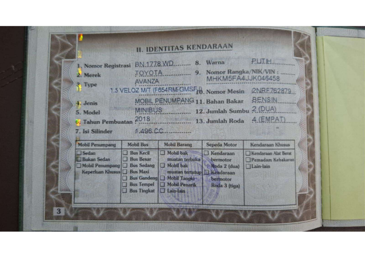 TOYOTA  AVANZA  VELOZ