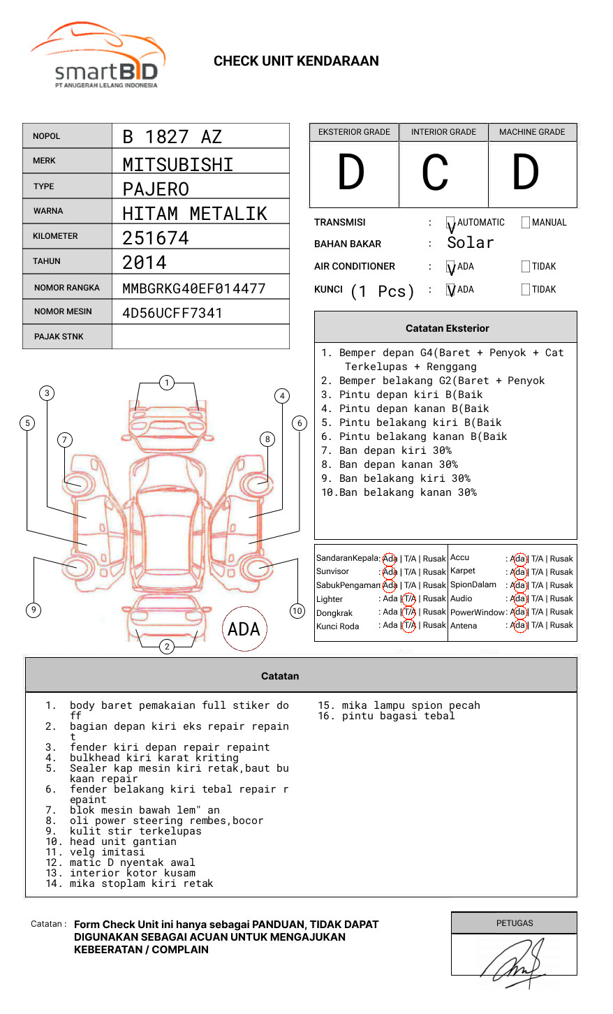 MITSUBISHI PAJERO SPORT