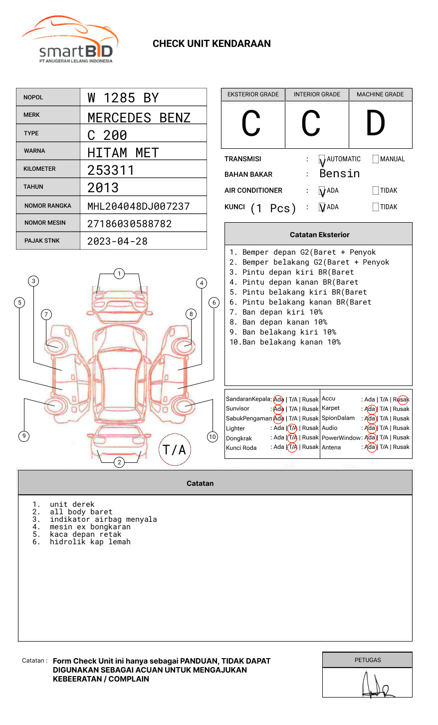 MERCEDES BENZ  C 200