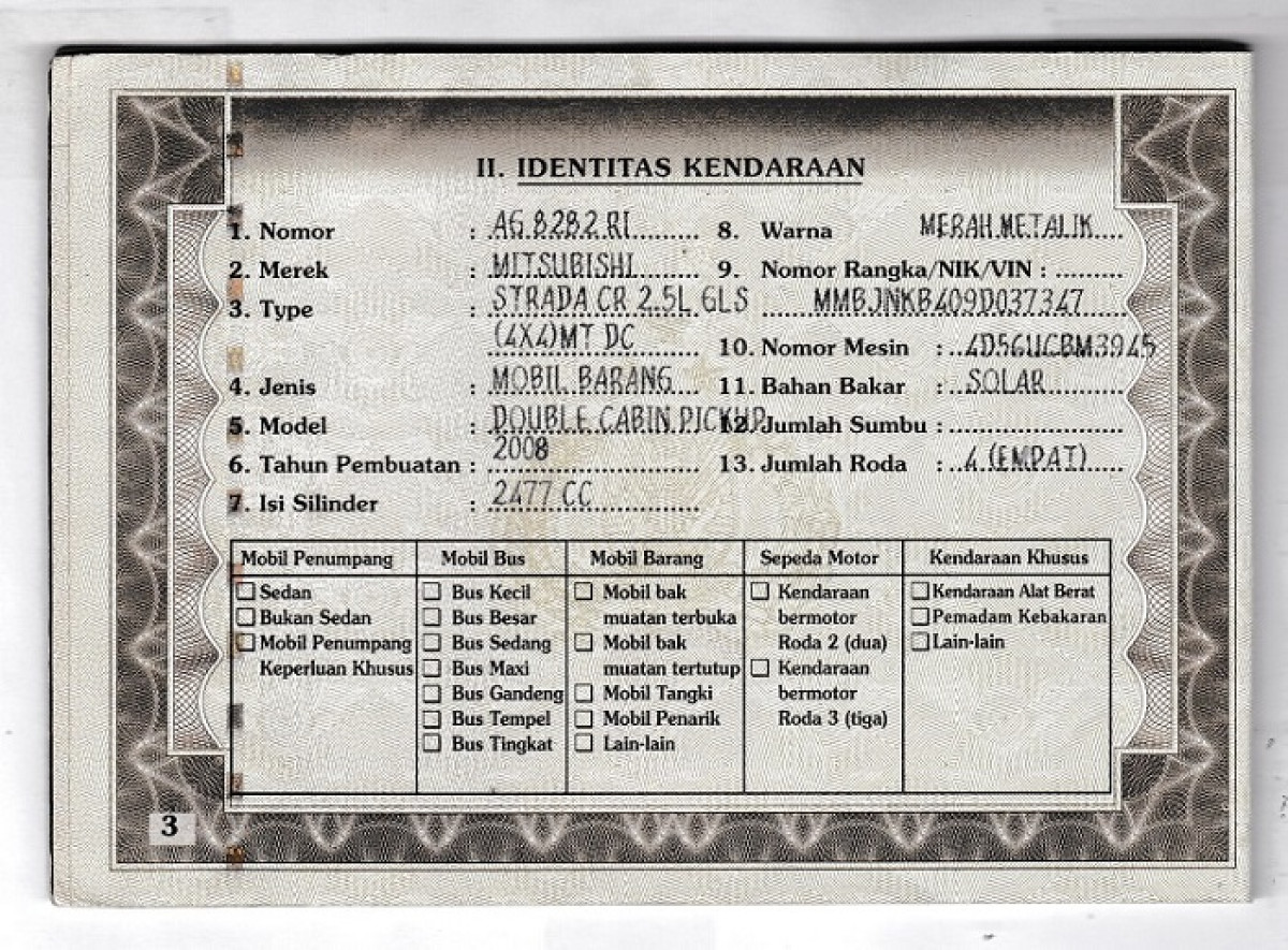 MITSUBISHI  STRADA  CR 2.5
