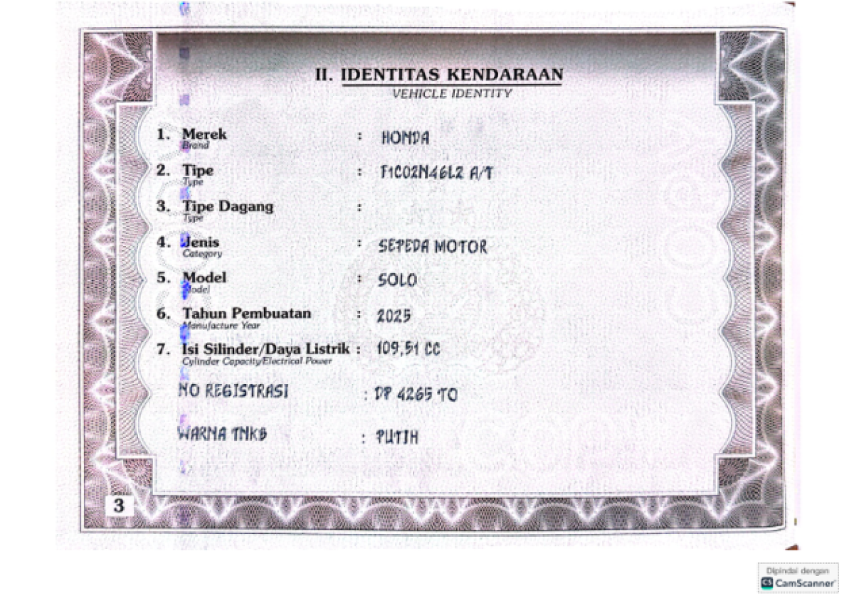 HONDA SCOOPY PRESTIGE