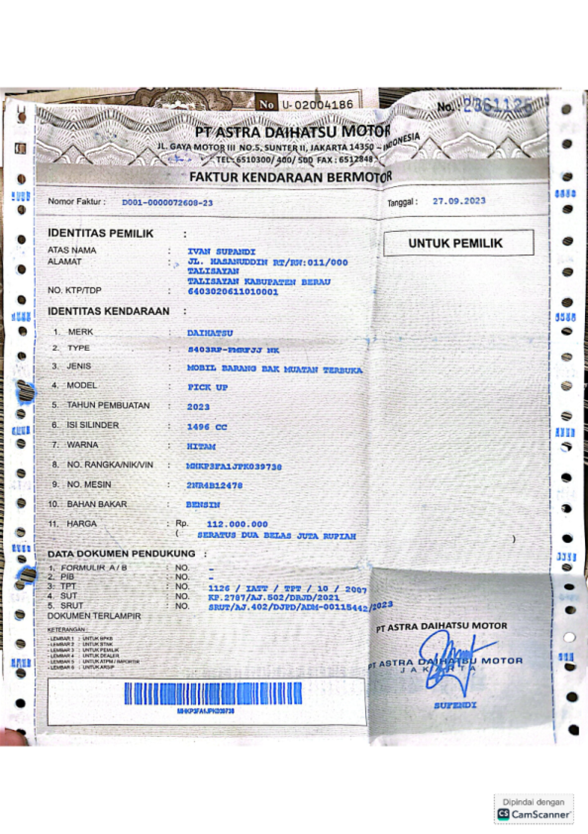 DAIHATSU GRAN MAX  PICK-UP