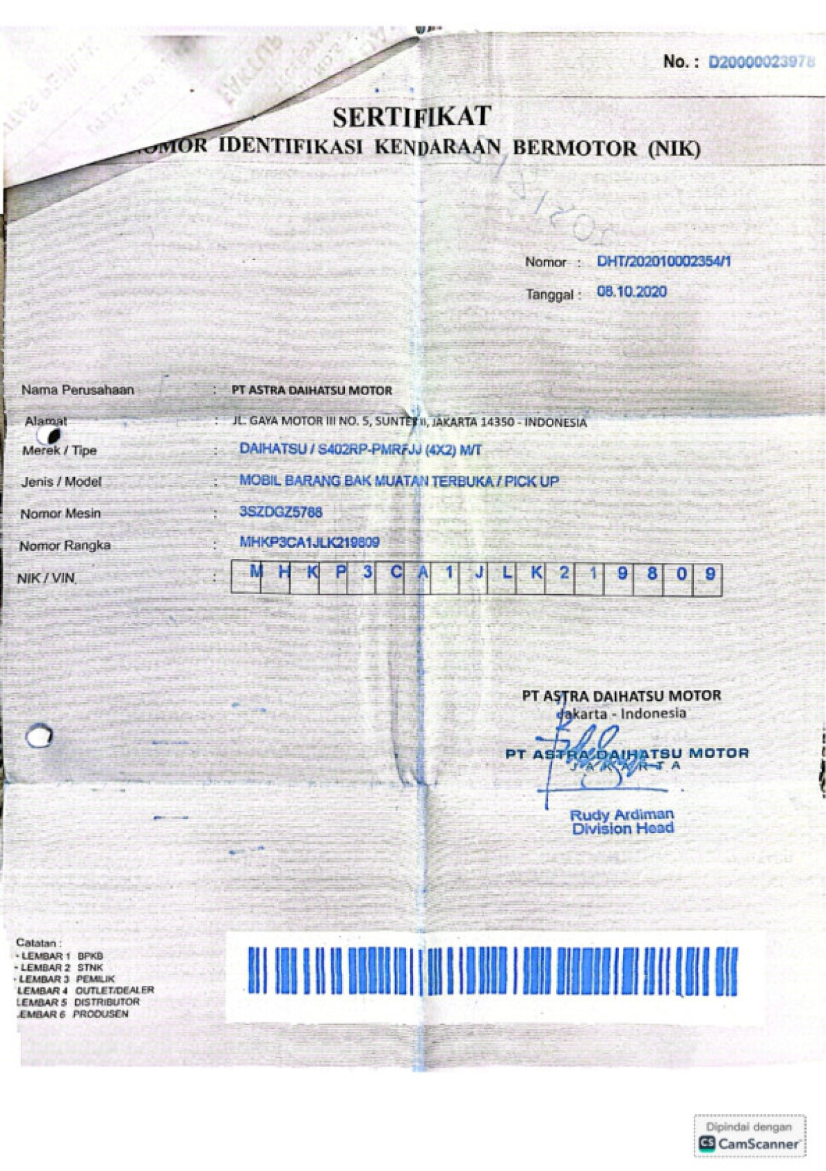 DAIHATSU GRAN MAX  PICK-UP