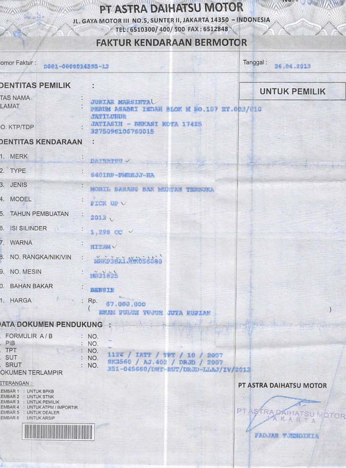 DAIHATSU  GRAN MAX  PICK-UP