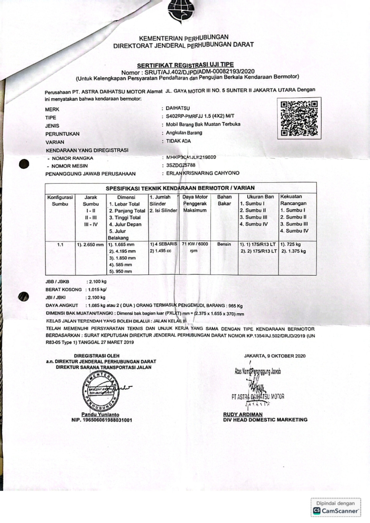 DAIHATSU GRAN MAX  PICK-UP