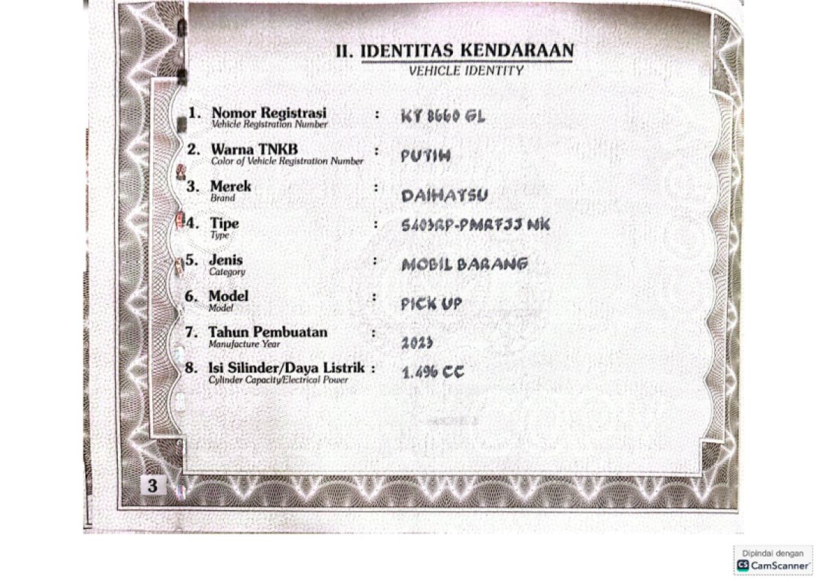 DAIHATSU GRAN MAX  PICK-UP