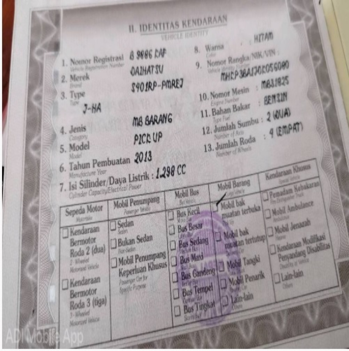 DAIHATSU  GRAN MAX  PICK-UP