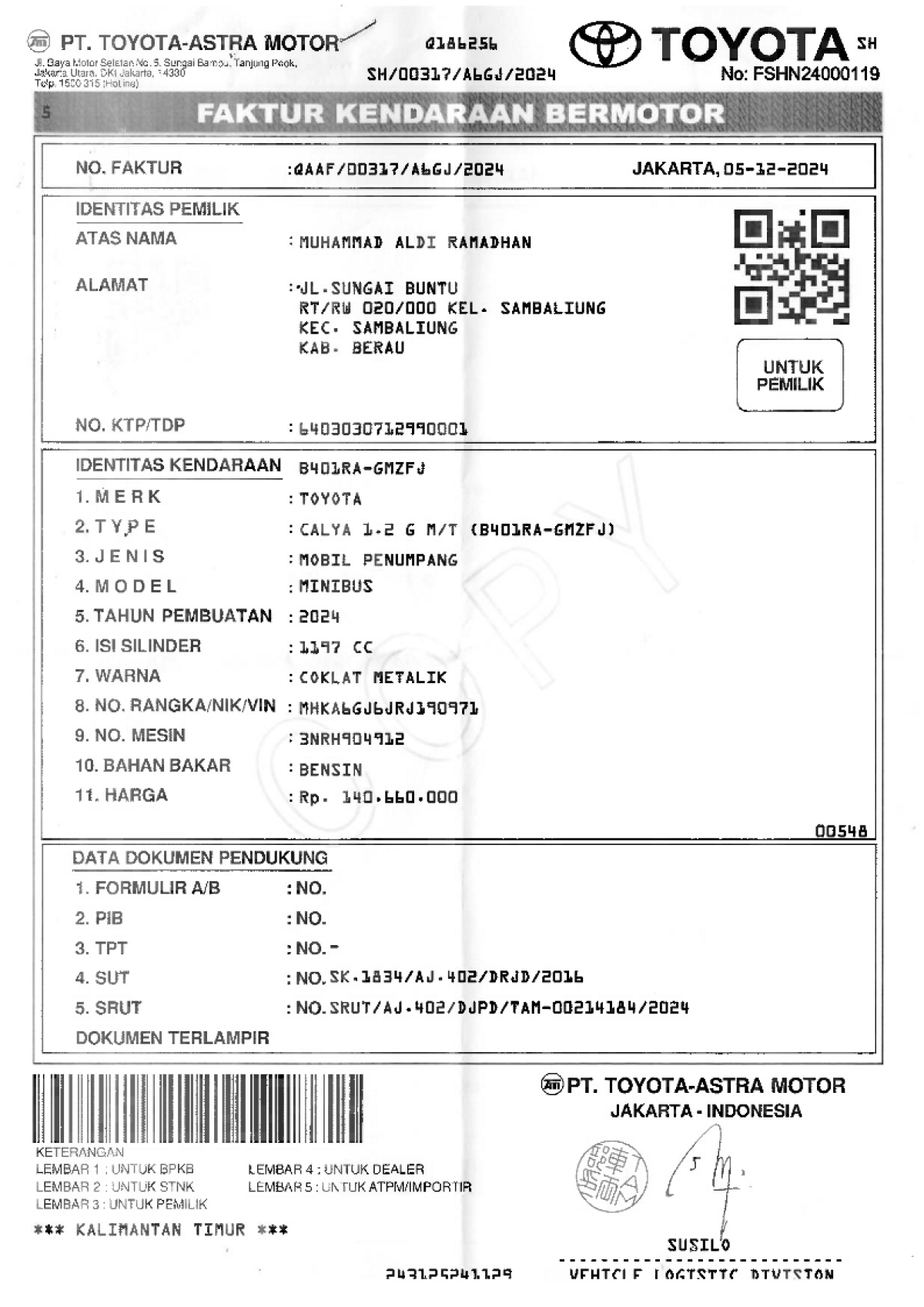 TOYOTA CALYA 1.2 G M/T