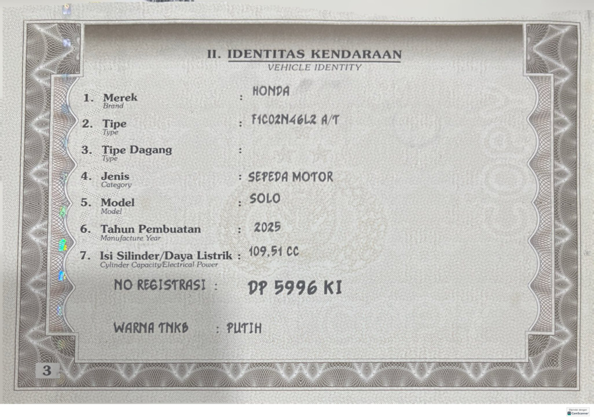 HONDA SCOOPY PRESTIGE