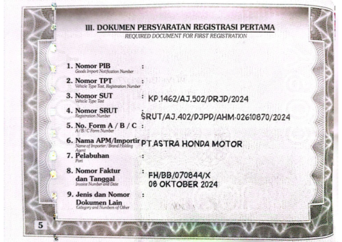 HONDA ALL NEW BEAT DELUXE ESP CBB ISS