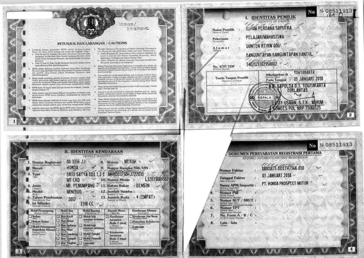 HONDA  BRIO  SATYA DD1 1.2 E