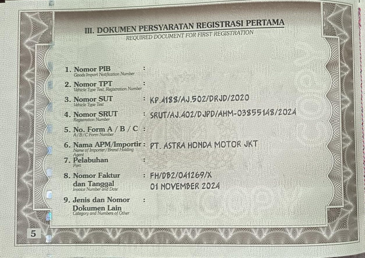 HONDA SCOOPY PRESTIGE