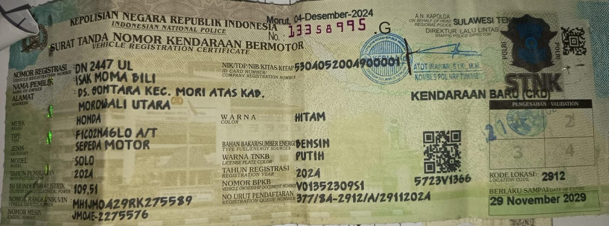 HONDA SCOOPY PRESTIGE