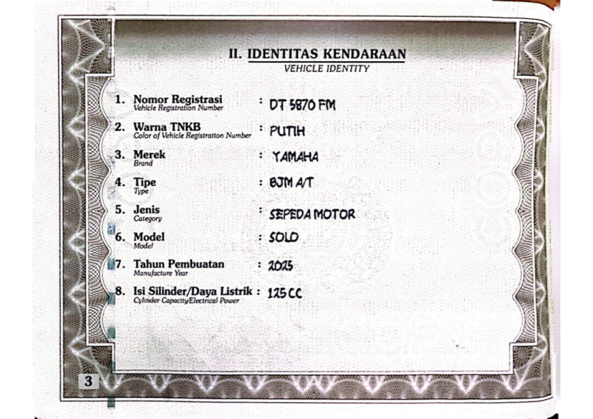 YAMAHA GRAND FILANO 125