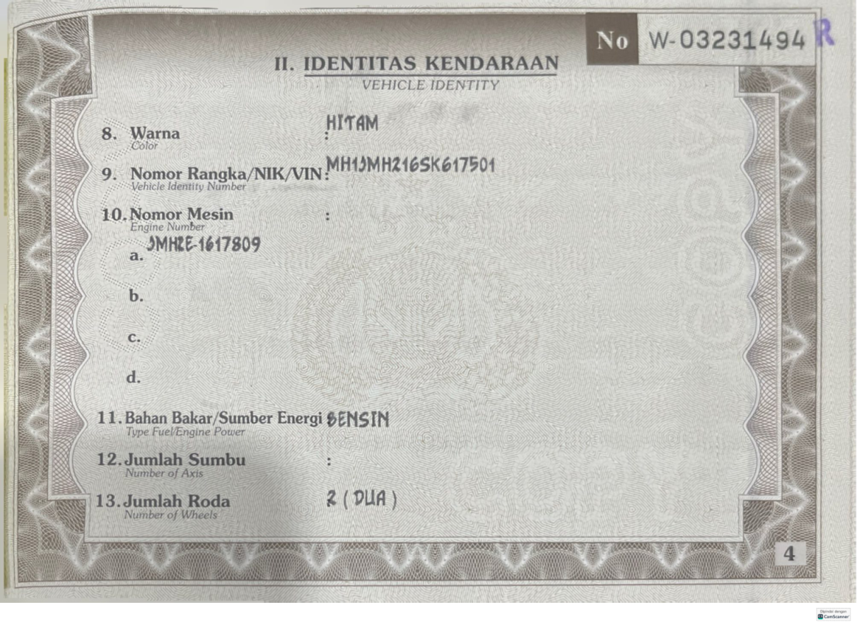 HONDA SCOOPY PRESTIGE