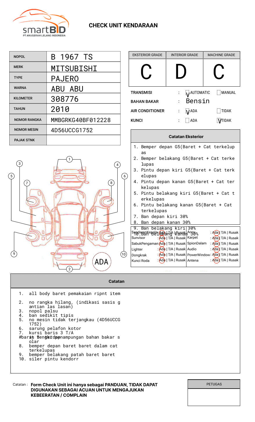 MITSUBISHI PAJERO SPORT