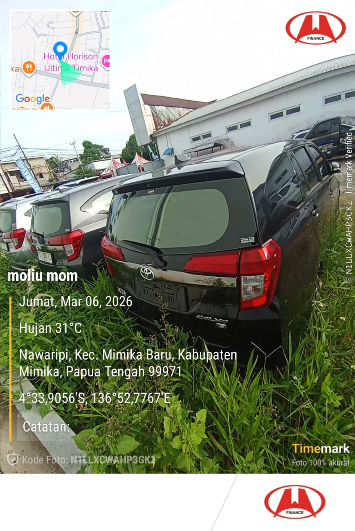 TOYOTA CALYA 1.2 G M/T