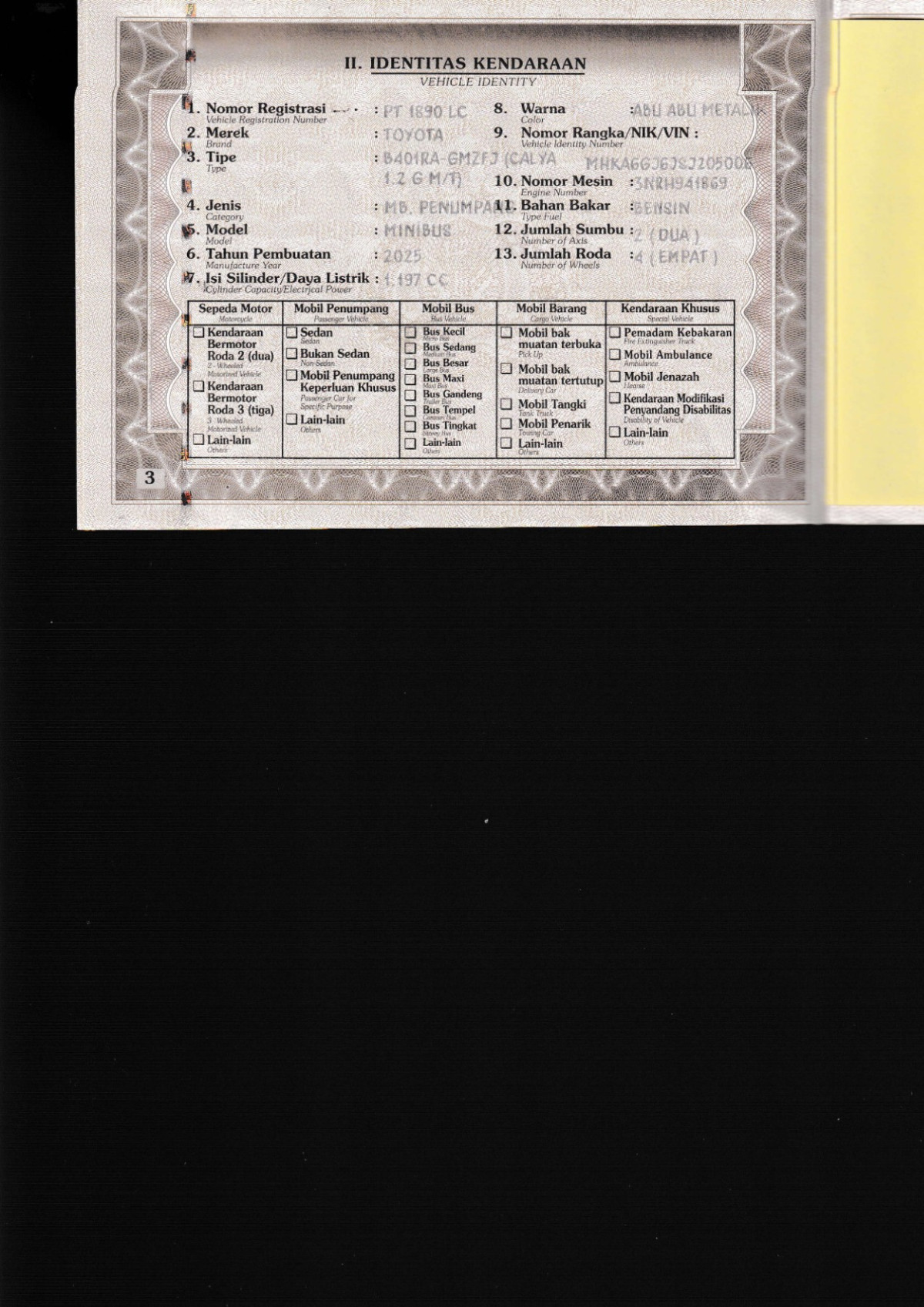 TOYOTA CALYA 1.2 G M/T