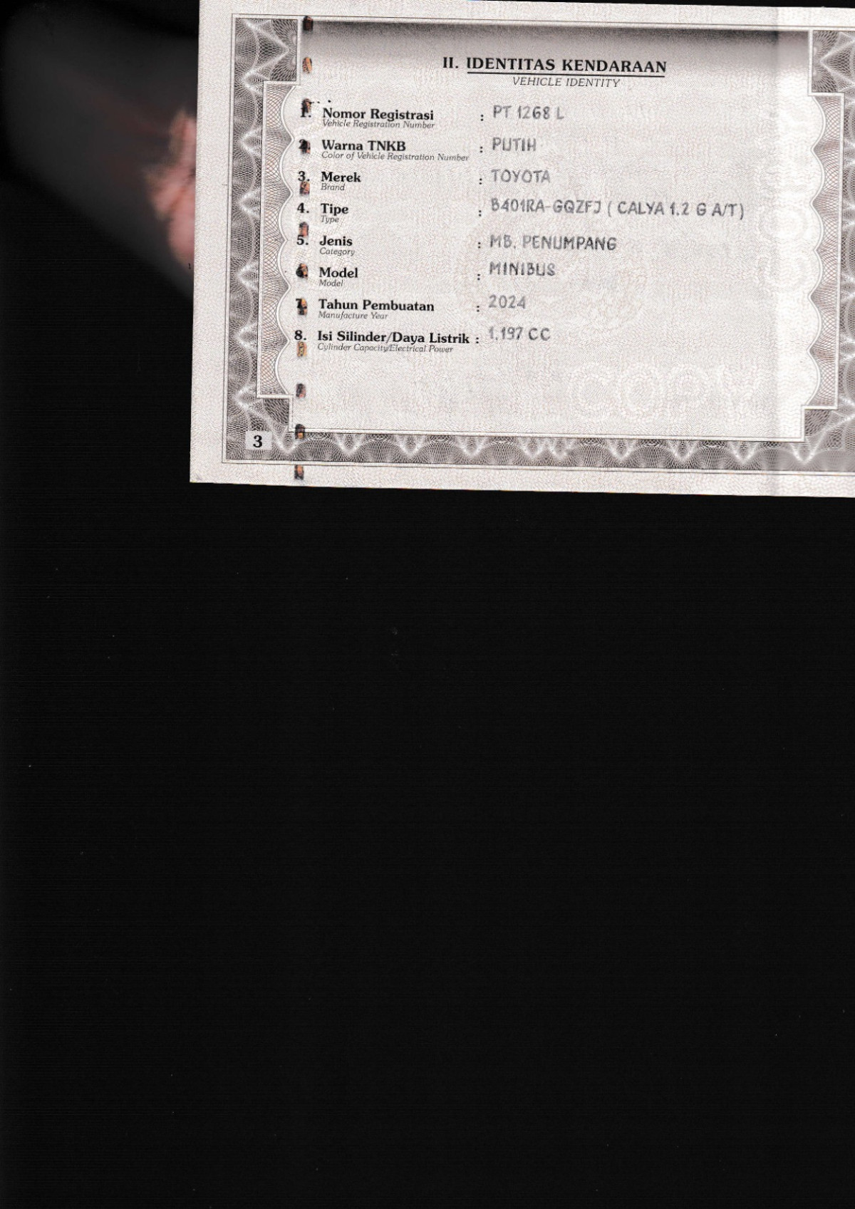 TOYOTA CALYA 1.2 G A/T