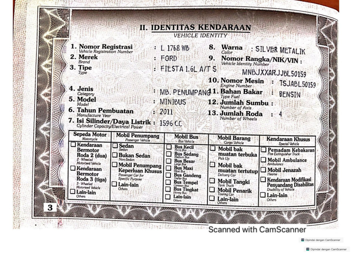 FORD FIESTA1.6L AT S