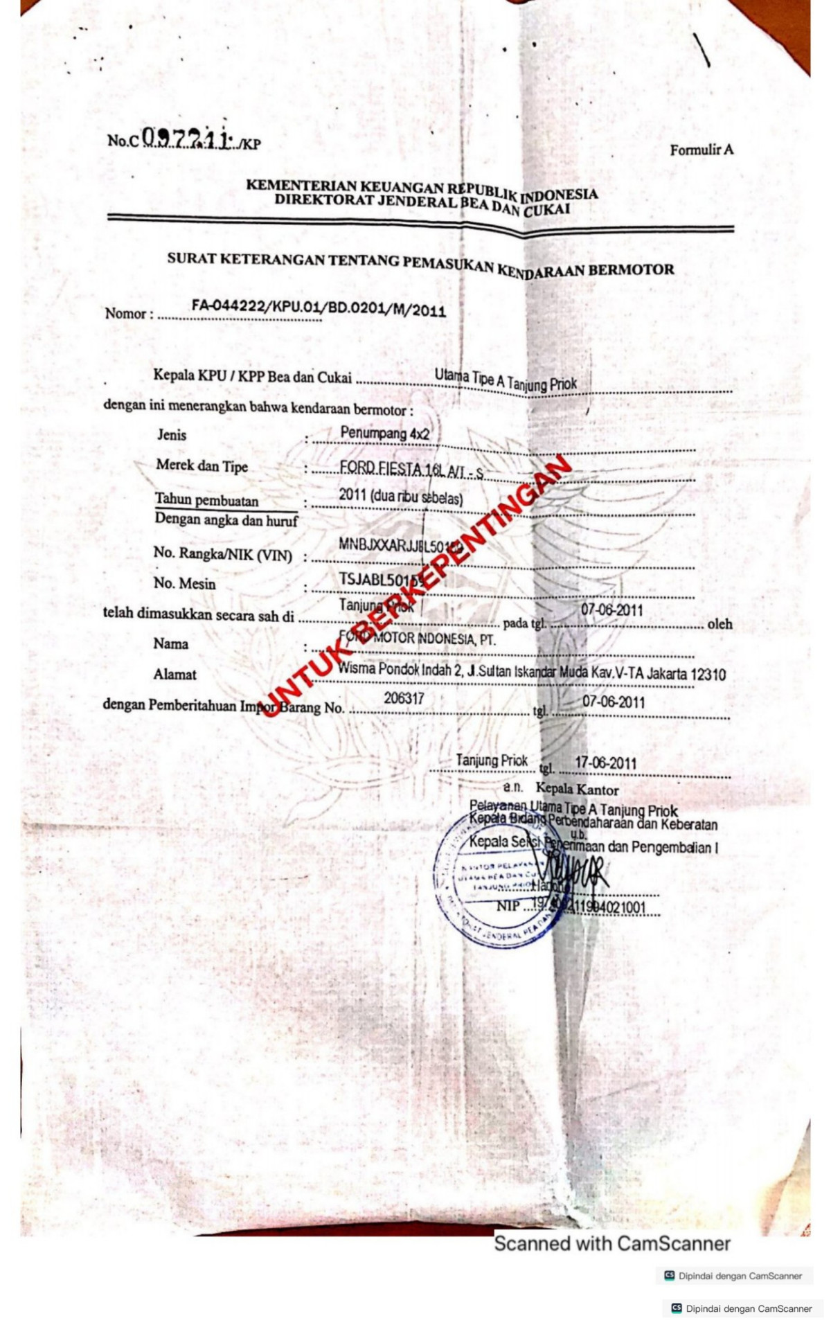 FORD FIESTA1.6L AT S