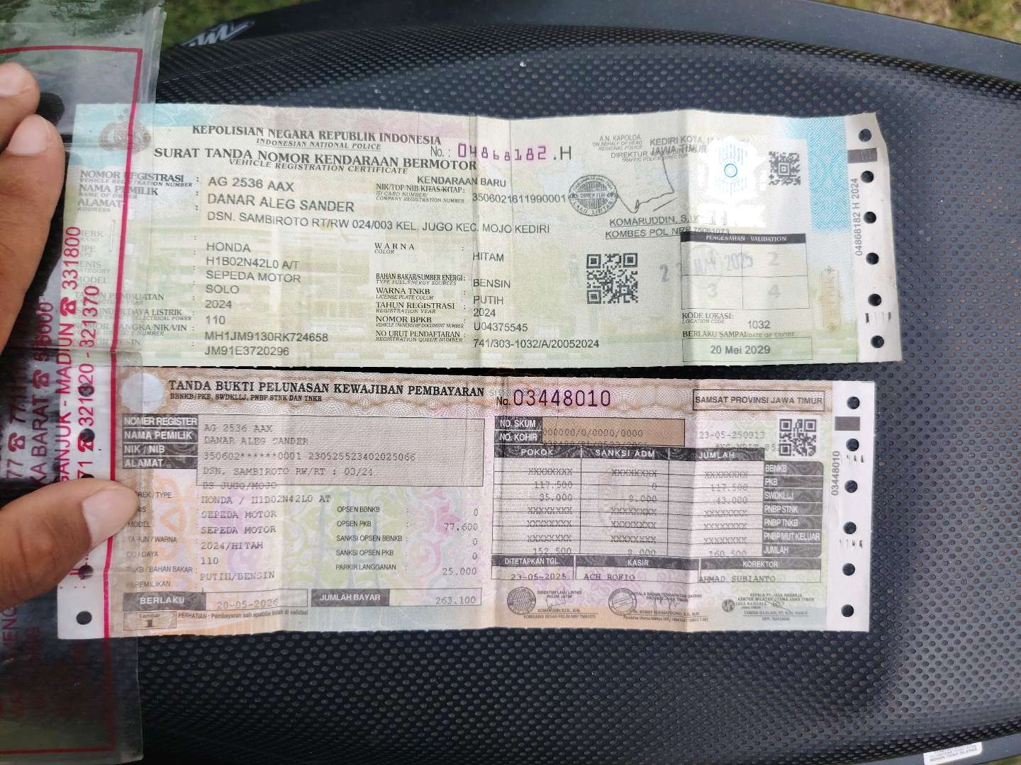 HONDA BEAT ESP CBS ISS