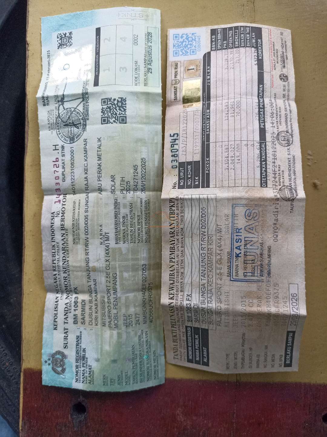 MITSUBISHI PAJERO SPORT 2.5 E GLX (4X4)